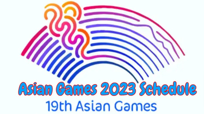Asian Games Schedule