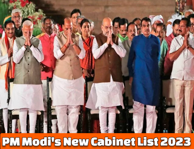 PM Modi New Cabinet List 2023: Reshuffle, New Roles & Ministers Name List [Updated]