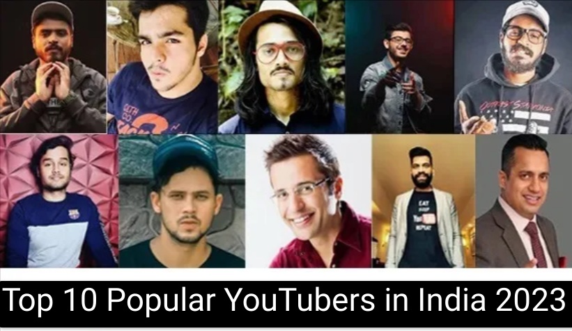 Top 10 Popular YouTubers in India