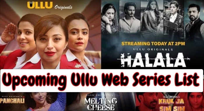 Upcoming Ullu Web Series List