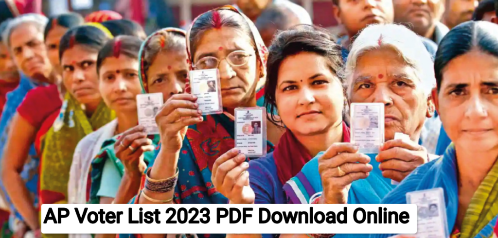 AP Voter List 2023 PDF Download