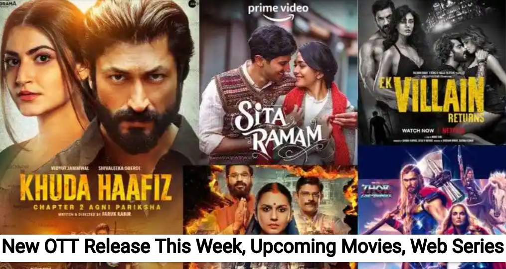 New OTT Release This Week, Upcoming Movies, Web Series on Netflix, Prime, Hotstar & ZEE5