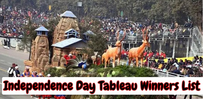 Independence Day Tableau Winners List