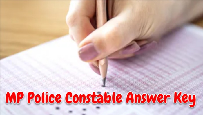 MP Police Constable Answer Key