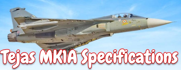 Tejas MK1A Specifications