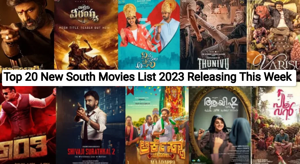 Top 20 New South Movies List 2023 Releasing This Week, OTT Platfrom, Watch Online Free